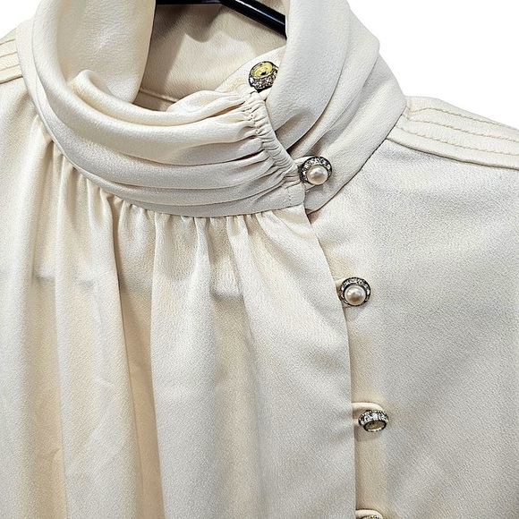 Nolan Miller Dynasty Collection for Neiman Marcus 80s Midi Dress Size 8 - Picture 7 of 12